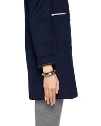 Valentino | Purple 'rockstud' Macro Leather Bracelet | Lyst