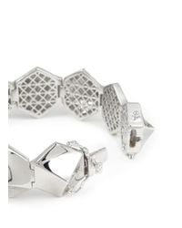 Eddie Borgo | Metallic Bent Pyramid Bracelet | Lyst