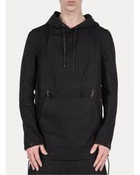 Y. Project - Black Hooded Pullover for Men - Lyst