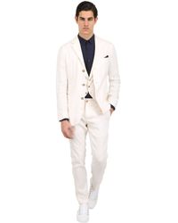 Giorgio Armani | White Techno Honeycomb Gaufré Jacket for Men | Lyst