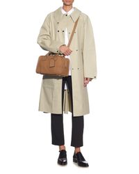 Loewe Amazona 28 Leather Cross-body Bag in Camel (Brown) | Lyst