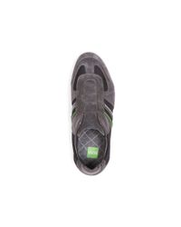 hugo boss laceless sneakers