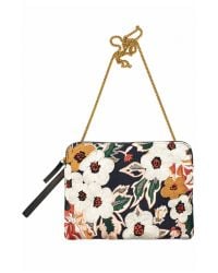 Lizzie Fortunato | Multicolor Safari Clutch In Caribbean Floral | Lyst