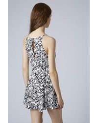 playsuit with long skirt attached