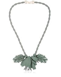 EK Thongprasert | Gray Flowers Silicone Necklace | Lyst