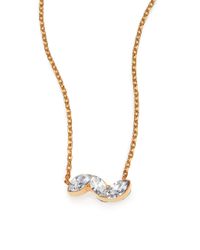 Vita Fede | Metallic Asteria Crystal Tre Marquis Necklace | Lyst