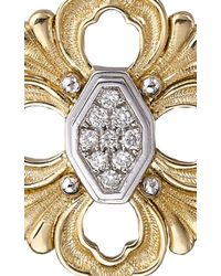 Buccellati | Metallic Opera Pendant Earrings With Diamonds In Yellow Gold | Lyst