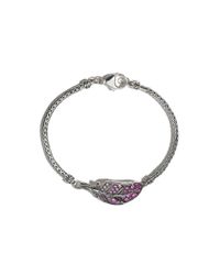 John Hardy | Pink Classic Chain Mini Chain Bracelet | Lyst