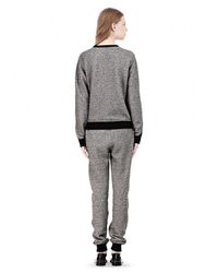Alexander Wang Gray French Terry Sweatpants