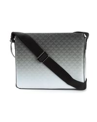 armani mens messenger bolsa