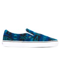 vans pendleton blue