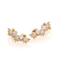 Adriana Orsini | Metallic Kaleidoscope Ear Cuffs/Goldtone | Lyst