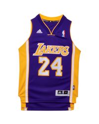 adidas Kids' Kobe Bryant Los Angeles Lakers Swingman Jersey in ...