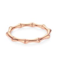 Gucci | Metallic Bamboo 18k Rose Gold Bracelet | Lyst