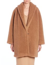 max mara faux fur jacket