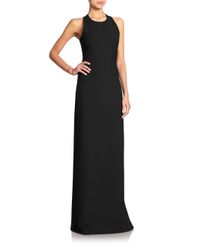 Elizabeth and James | Black Freya Cutout-back Column Dress | Lyst