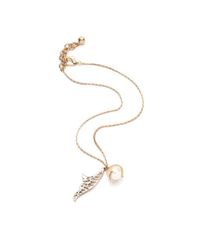 Lulu Frost | Metallic Wisteria Charm Necklace | Lyst