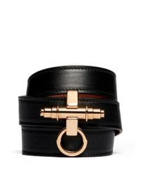 Givenchy | Black 'obsedia' Triple Wrap Bracelet | Lyst