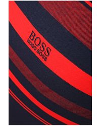 BOSS Green Blue 'paddy' | Modern Fit, Cotton Polo Shirt for men