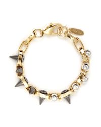Joomi Lim | Metallic Spike Bead Chain Bracelet | Lyst