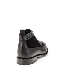 To Boot | Brown Edwards Shearling-lined Leather Boots for Men | Lyst
