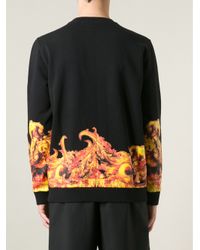 givenchy flame sweater