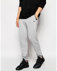 adidas skinny joggers grey