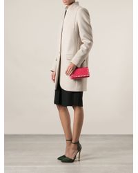 Valentino Pink Rockstud Clutch