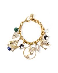Lulu Frost - Metallic Allegory Charm Bracelet - Lyst