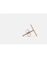 Kathleen Whitaker | Metallic Long Staple Stud Single Earring | Lyst