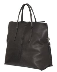 Rick Owens | Black Leather Weekend Bag for Men | Lyst