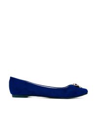 blue ballerina shoes uk