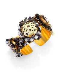 Erickson Beamon | Metallic Shadow Proclamation Cuff Bracelet | Lyst