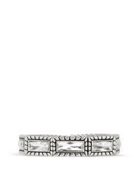 Philippe Audibert | Metallic 'zoey' Crystal Elastic Bracelet | Lyst