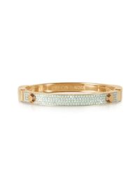 Michael Kors - Pink Pave Hinge Women's Bangle - Lyst