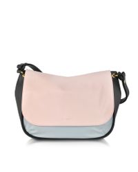 Sonia Rykiel | Metallic Gautier Colorblock Leather Handbag | Lyst