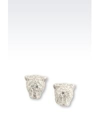 Emporio Armani | Metallic Earrings | Lyst