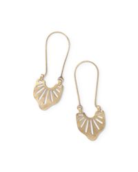 Scosha | Metallic Geo Earrings | Lyst