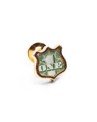 Lulu Frost | Metallic G. Frost Bullet Shield Pin - Brass for Men | Lyst
