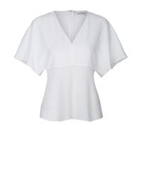 Dorothee Schumacher | White Elite Shapes Blouse 1/2 | Lyst