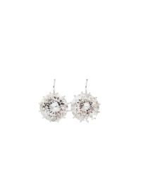 Andrea Fohrman White Rock Crystal Drop Earrings