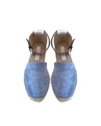See By Chloé - Blue Glyn Espadrille Flats - Lyst