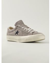 Converse Star-Logo Suede Sneakers in 
