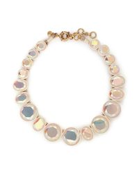J.Crew | Pink Mixed Brûlée Necklace | Lyst