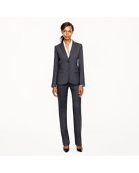 J.Crew | Gray Tall 1035 Two-button Jacket In Pinstripe Super 120s Wool | Lyst