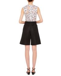 Thakoon | Gray Floral Appliqué Bodysuit | Lyst