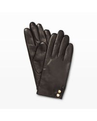 Club Monaco | Black Fia Leather Glove | Lyst