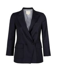 Boy by Band of Outsiders | Black Cropped Cutaway Jacket/blazer | Lyst