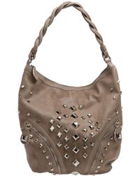 Temperley London | Brown Cirque Studded Leather Hobo | Lyst