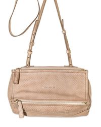 Givenchy | Natural Mini Pandora Lamb Shoulder Bag | Lyst